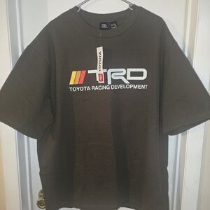 Toyota TRD Short-Sleeve Graphic Tee in Olive